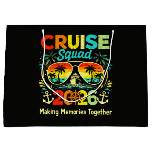 Cruise Squad 2026 Summer Vacation Large Gift Bag