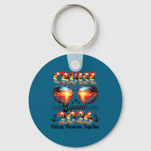 Cruise squad 2026 summer vacation matching family keychain