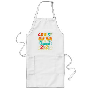 Cruise Squad 2026 Summer Vacation Matching Family Long Apron
