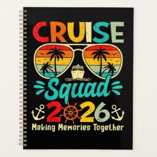 Cruise Squad 2026 Summer Vacation Matching Family Planner