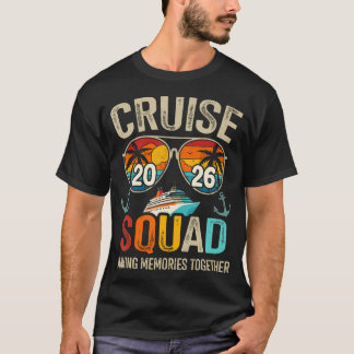Cruise Squad 2026 Summer Vacation Matching Family T-Shirt