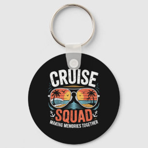 Cruise Squad Family Group Matching Summer Cruise V Keychain