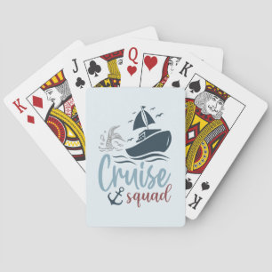 Cruise Squad Playing Cards