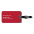 Cruise squad red gold monogram name