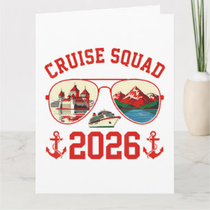 Cruise Squad Switzerland Vacation Trip 2026 Card
