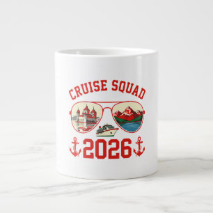 Cruise Squad Switzerland Vacation Trip 2026 Large Coffee Mug