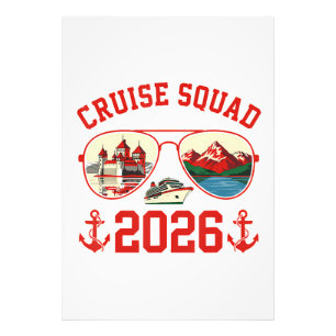 Cruise Squad Switzerland Vacation Trip 2026 Photo Print