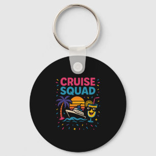 Cruise Squad Vacation Vibes Keychain