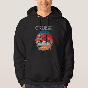Cruise Squad with Coconut tree Hoodie