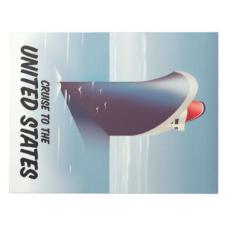 Cruise to the United states Notepad