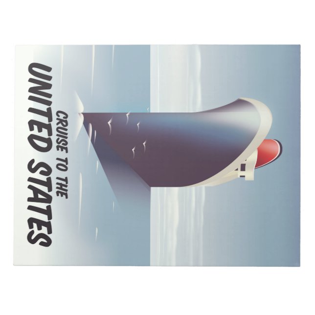 Cruise to the United states Notepad (Front)