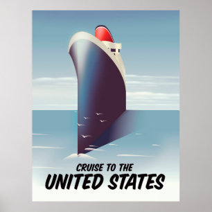 Cruise to the United states Poster