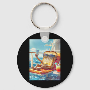 Cruise Toast Funny Keychain