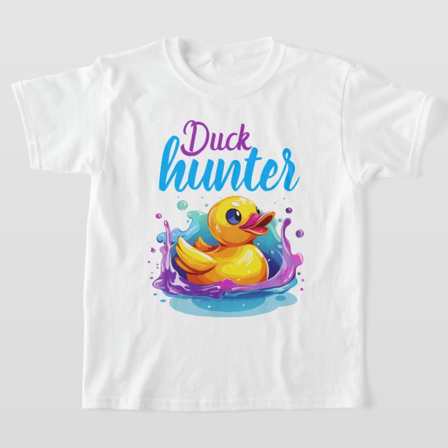 Cruise Vacation Duck Hunter T-Shirt Kids (Laydown)