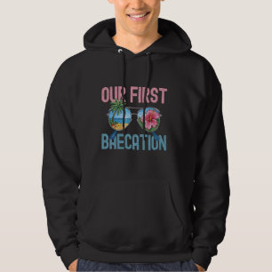 Cruise Vacation Matching Couple Our First Baecatio Hoodie