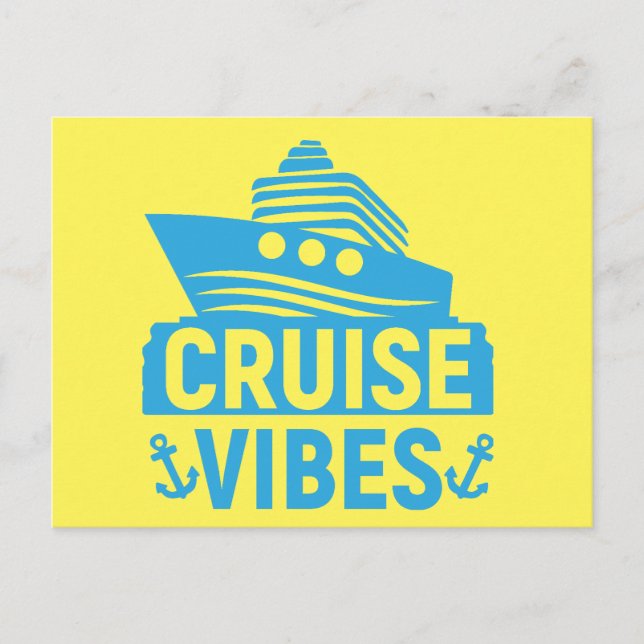 Cruise Vibes Postcard (Front)