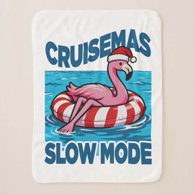 Cruisemas Slow Mode Sherpa Blanket (Front)