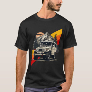 Cruiser 40 Series Mountain Offroad 4 Wheel Drive 4 T-Shirt