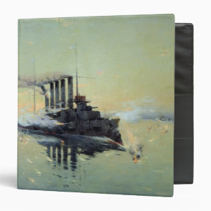 Cruiser Askold fighting Binder