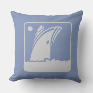 Cruiseship Outdoor Pillow