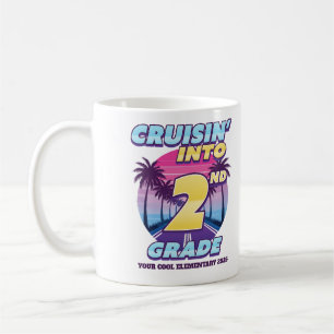 Cruisin’ Back to School 2nd Grade Coffee Mug