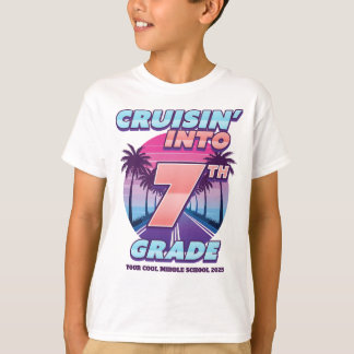 Cruisin’ Back to School 7th Grade T-Shirt