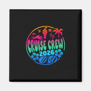Cruisin Crew 2026 Cruise Family Friends Vacation M Magnet
