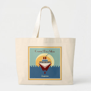 Cruisin' Diva Mom - Cruise Personalized Tote