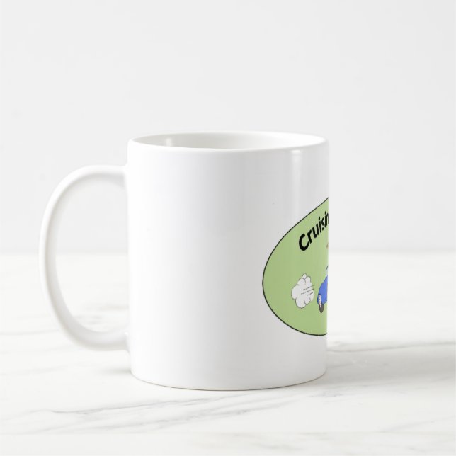Cruisin' Friends Coffee Mug (Left)
