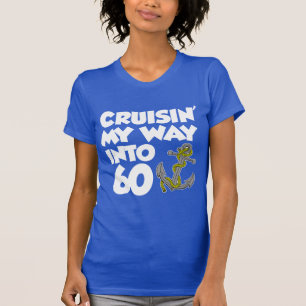 Cruisin' My Way Into 60 (ON DARK) T-Shirt