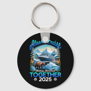 Cruisin Together Alaska 2025 Alaska Cruise Family Keychain