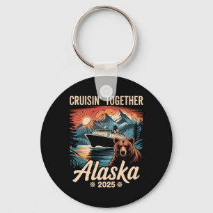 Cruisin Together Alaska 2025 Family Friend Alaska Keychain