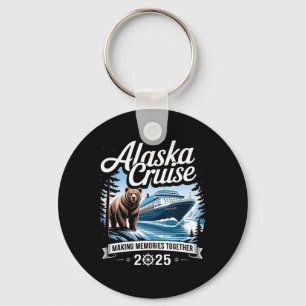Cruisin Together Alaska 2025 Family Friend Alaska Keychain