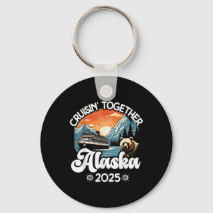 Cruisin Together Alaska 2025 Family Friend Alaska Keychain