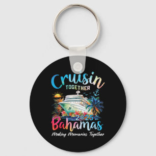 Cruisin Together Bahamas 2025 Making Memories Baha Keychain