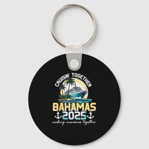 Cruisin' Together Bahamas 2025 Trip Keychain