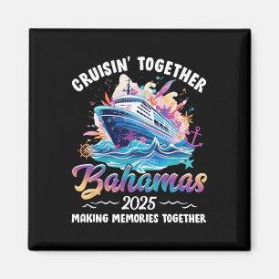 Cruisin Together Hamas Vacation Beach 2025 Memorie Magnet