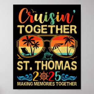 Cruisin Together St.thomas 2025 Matching Group Vac Poster