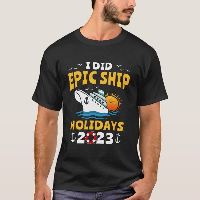Cruising 2023 Trip Ocean Ship Cruise T-Shirt (Front)