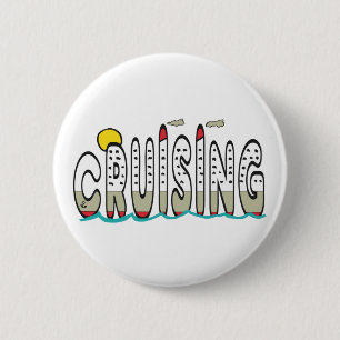 Cruising 2 Inch Round Button