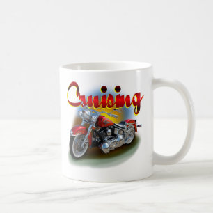 Cruising bike coffee mug