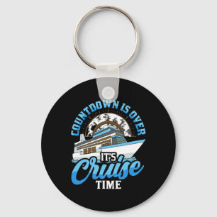 Cruising Boat Countdown Is Over It's Cruise Time C Keychain