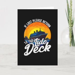 Cruising Design For Cruise Ship Lover - Return To Card
