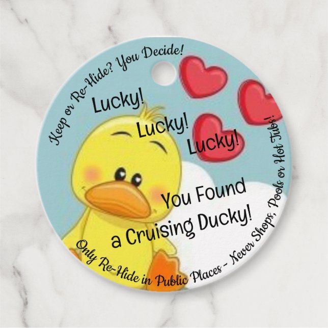 Cruising Duck Tags (Front)