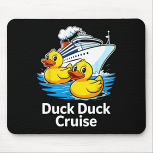 Cruising Ducks Duck Duck Cruise Family Vacation Ru Mouse Pad