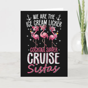 Cruising Funny Cruise Squad Cruise Girls Trip  Card