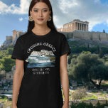 Cruising Greece Acropolis Athens Greek T-Shirt<br><div class="desc">You may change the style of this shirt by choosing More > under the style option. It may be personalized in the area provide or customizing by choosing the click to customize further option and changing the name, initials or words. You may also change the text colour and style or...</div>