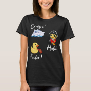 Cruising Hiding Finding Rubber Ducks Passport Scav T-Shirt