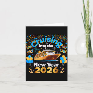 Cruising Into 2026 New Year’s Eve Cruise Vacation Card