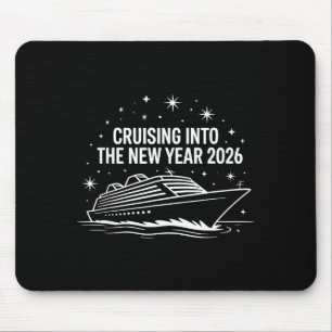Cruising Into 2026 New Years Eve Family Matching H Mouse Pad